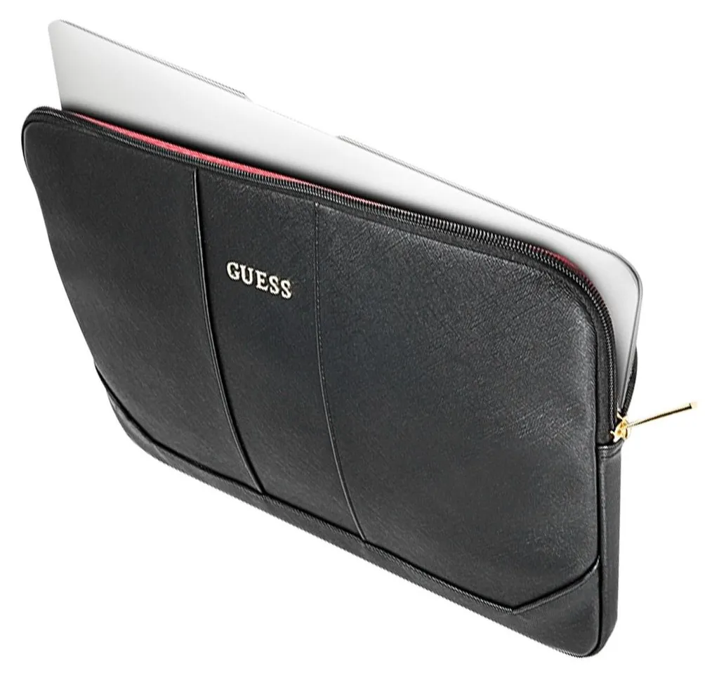 Custodia PC 13 Pollice Guess Saffiano Gucs13Tbk Nero - Moda e Tech - 10