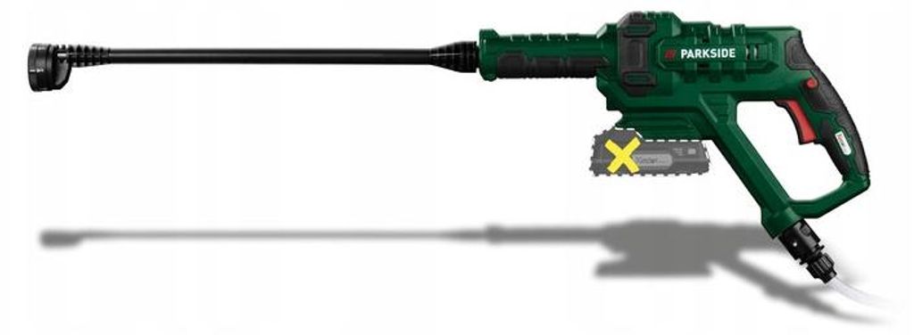 Parkside Hochdruckreiniger 25 Bar 20V Kabellos Leicht Mit Produktbild 