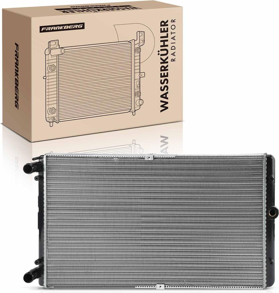 Frankberg 1x Kühler Wasserkühler Motorkühler für VW Transporter IV Bus Kasten 70A 70H 7DA 7DH 2.5L