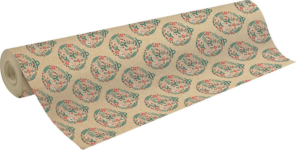 Clairefontaine Geschenkpapierrolle Kraft 5x0,70m Mehrfarbig 223899C