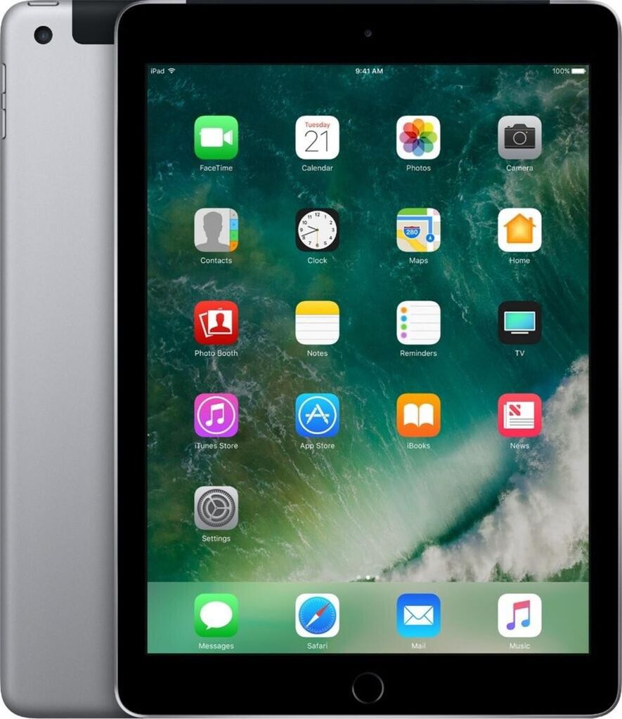 Apple iPad 5 32GB Wi-Fi + 4G spacegrau (2017) Produktbild 