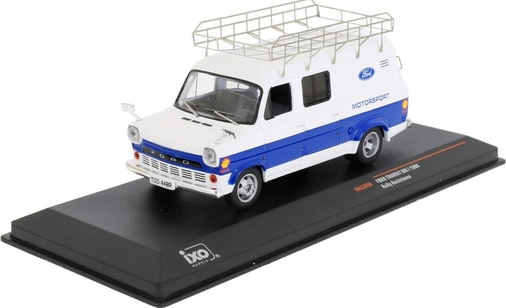 FORD Transit MKI Rallye Service Transporter 1974 FORD MOTORSPORT, IXORAC385X, Maßstab1/43, IXOMODELS