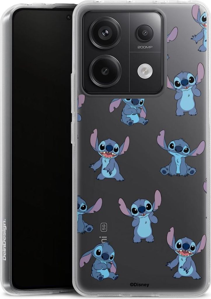 DeinDesign Handyhülle für Xiaomi Redmi Note 13 Pro 5G Silikon Hülle Case Smartphone Schutzhülle Disney Offizielles Lizenzprodukt Lilo & Stitch