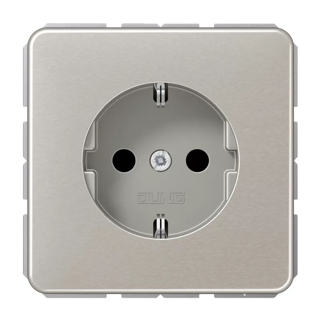 Jung CD 1520 KIPT Steckdose mit erhöhtem Berührungsschutz platin CD 500