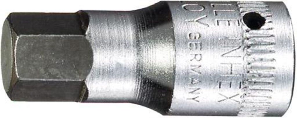 Steckschlüsseleinsatz 44 K 1/4 Zoll Innen-6-kant 6mm L.28mm STAHLWILLE