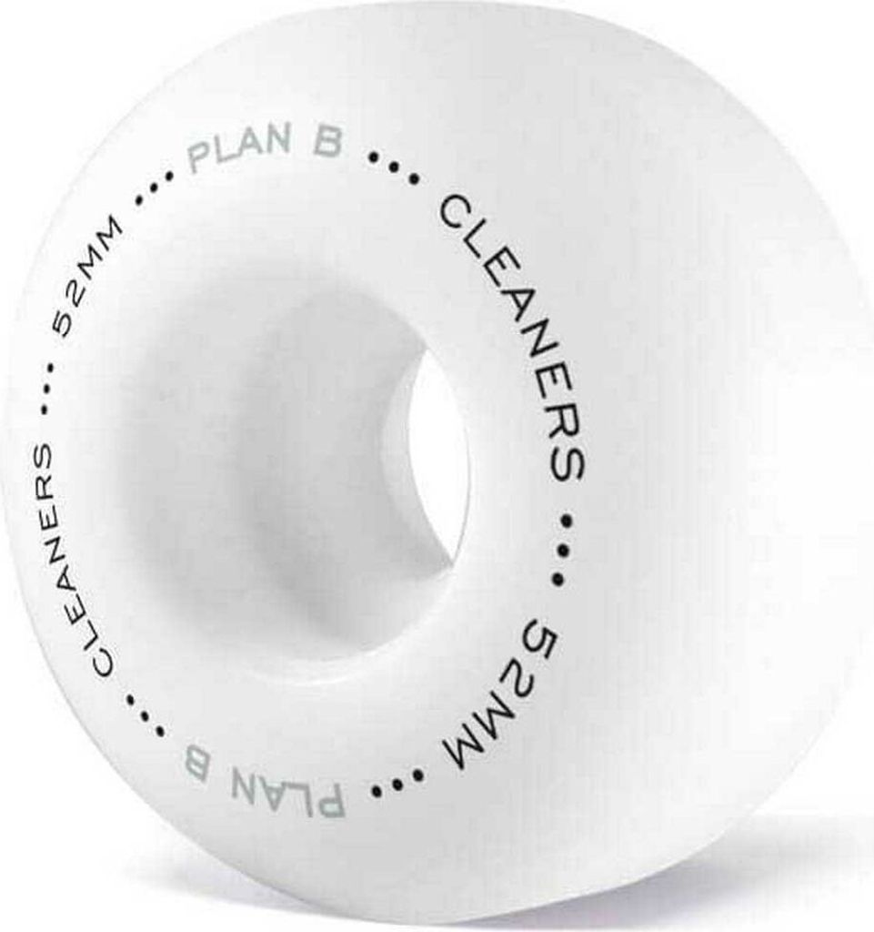 Plan B Cleanups 52 Mm 102a Skateboard-räder Weiß Weiß One Size