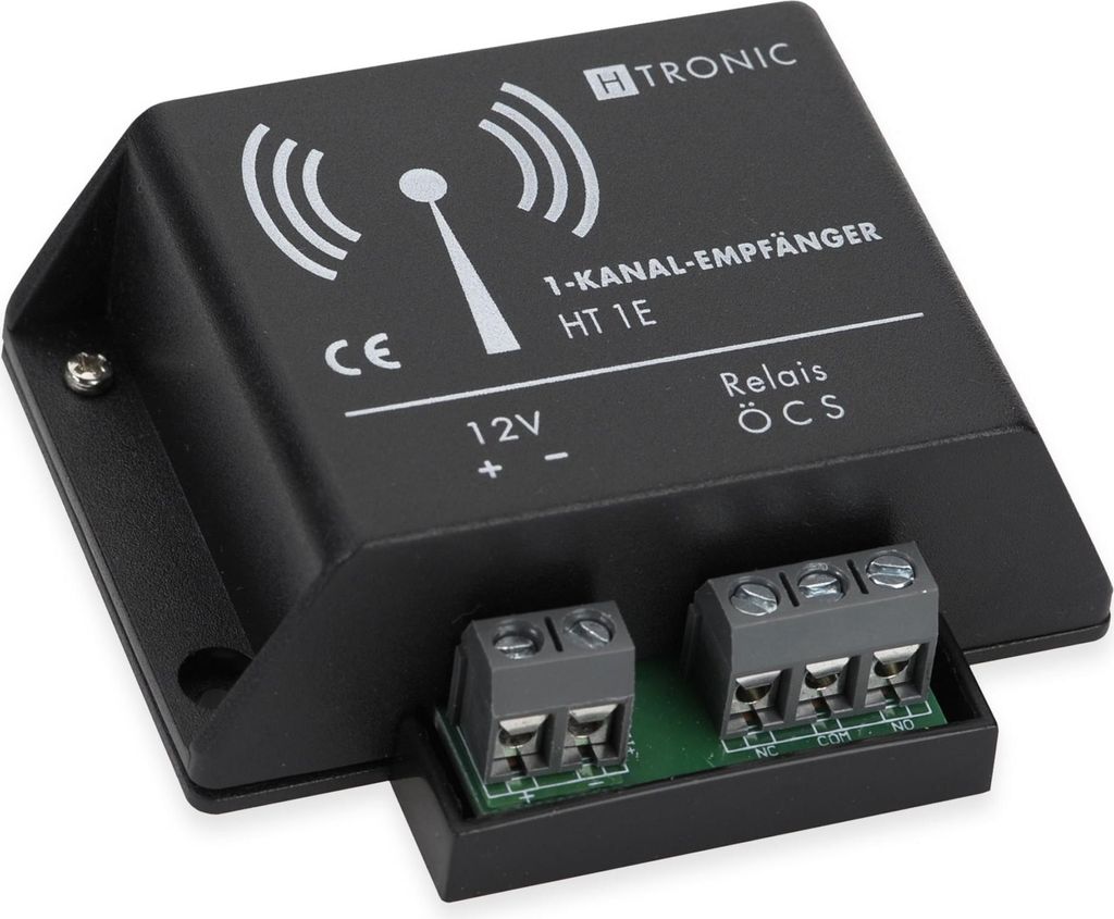 H-Tronic HT1E Funkempfaenger 1-Kanal Frequenz 868.35MHz 12 Produktbild 