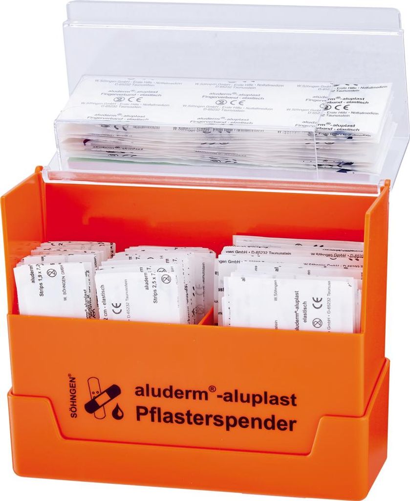 Söhngen Pflasterspender aluderm-aluplast 160x122x57mm Produktbild 