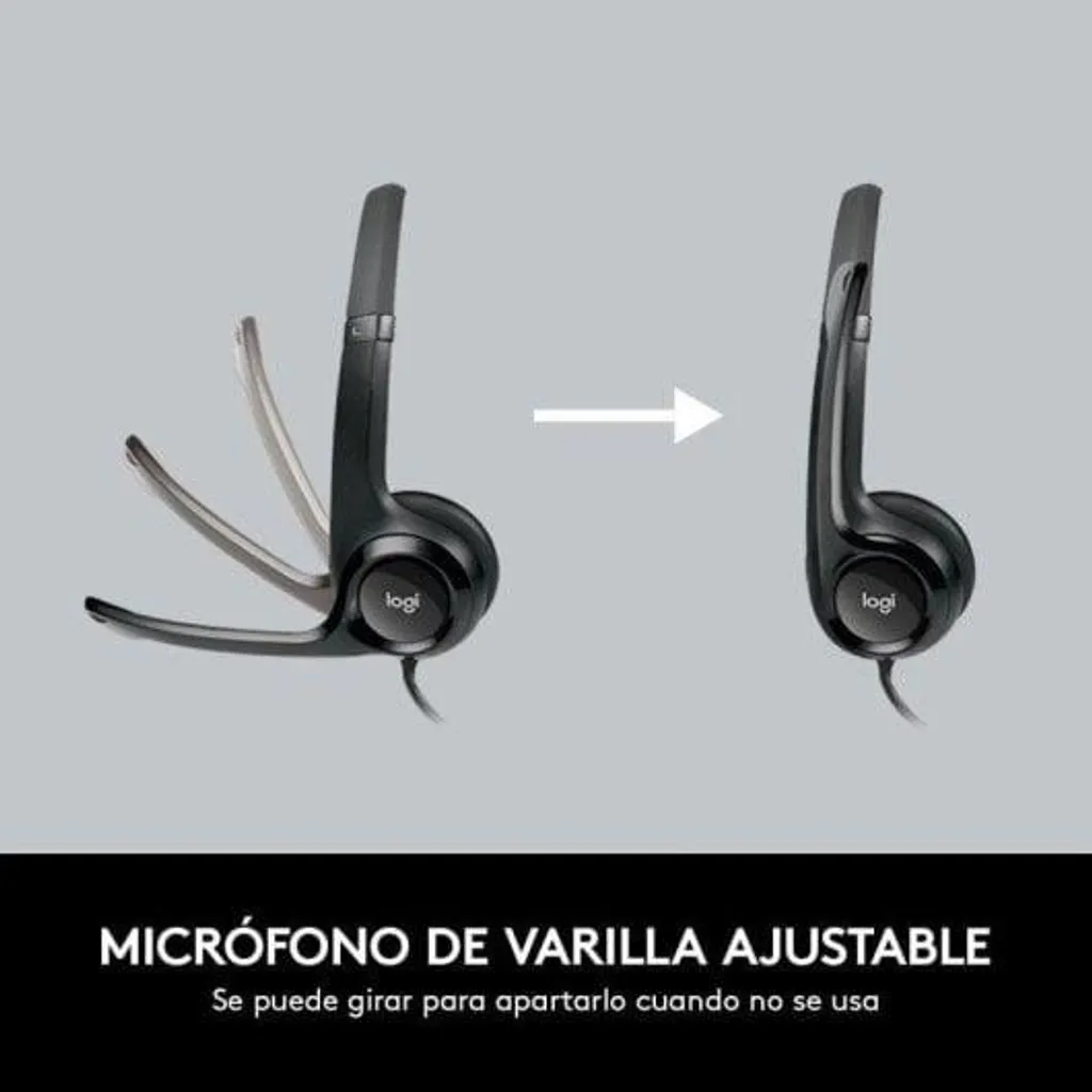 Logitech H390 Casque avec Micro Réducteur de Bruit et Commandes sur Câble - 48