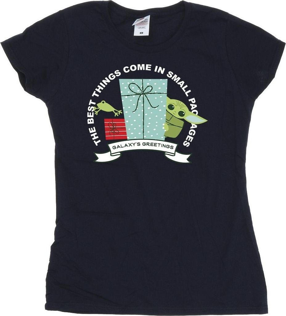 Star Wars - "The Mandalorian Galaxy's Greetings" T-Shirt Produktbild 