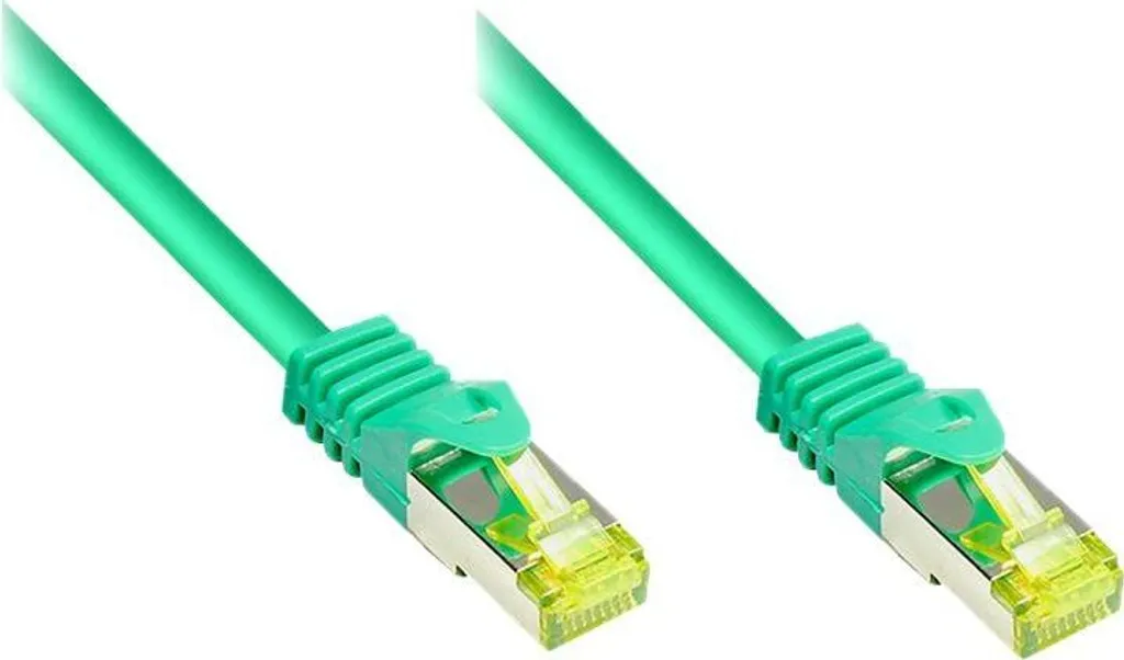 Cavo Ethernet Cat 7 Verde 7,5m Good Connections S/FTP PiMF 10Gbps