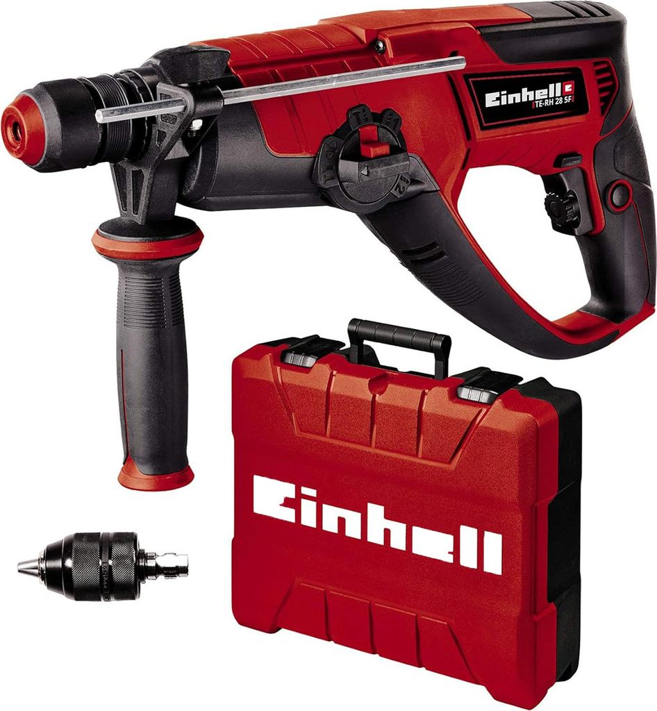 Einhell TE-RH 28 5F, SDS Plus, Czarny, Czerwony, 2,8 cm, Zdjęcie produktu 