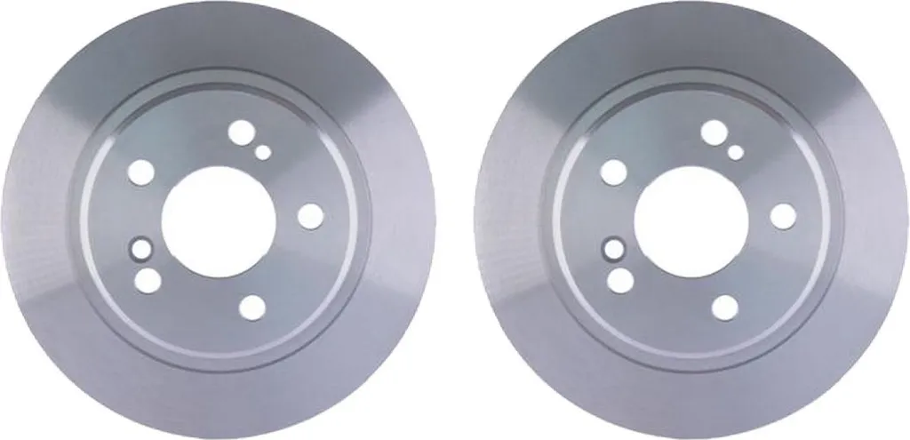 Paire de Disques de Frein Arrière Pleins HELLA Mercedes Classe E W201