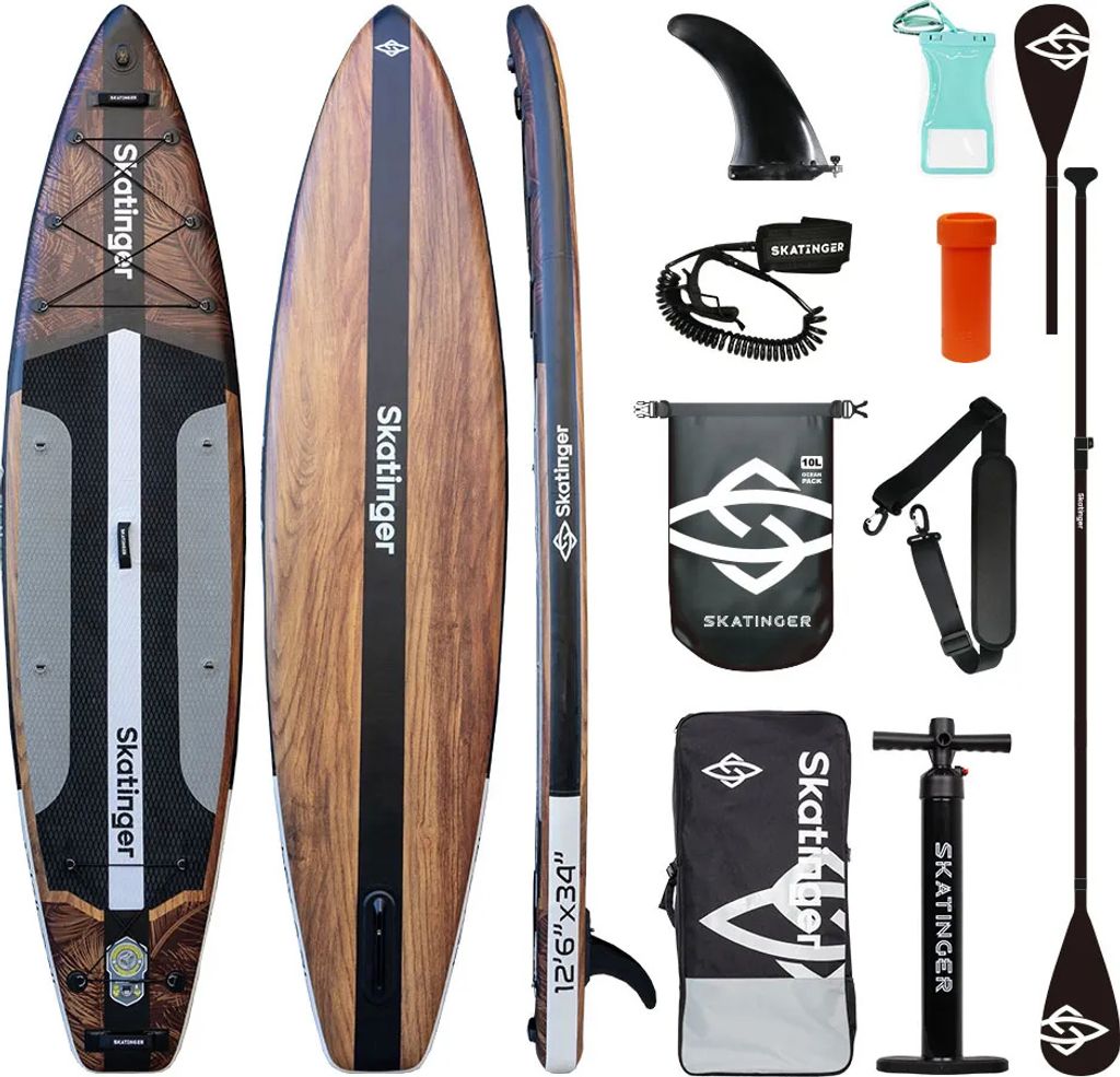 SKATINGER Waverider 380x86x16 cm (12'6'') Produktbild 