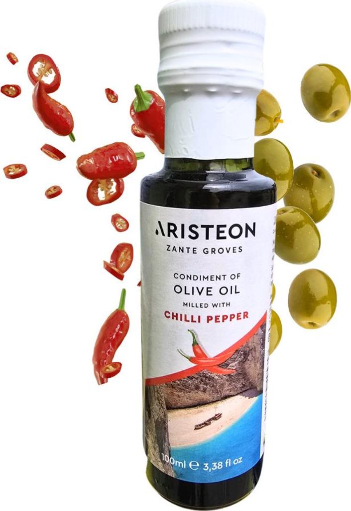 Olivenöl mit Chili 100 ml ARISTEON
