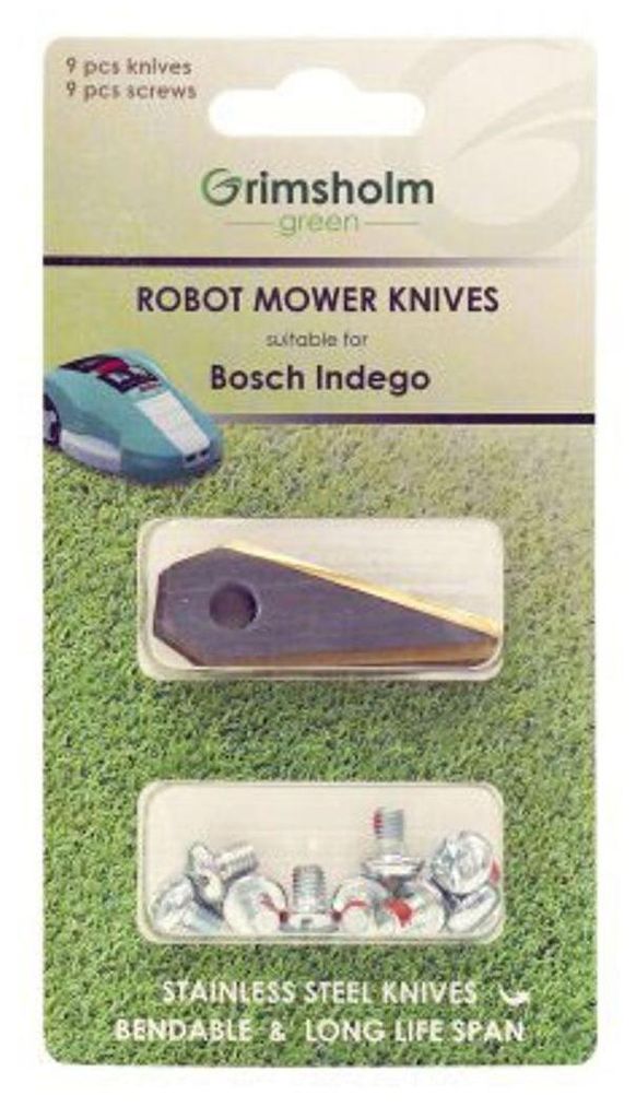 Set coltelli con 9 coltelli di ricambio e 9 viti Bosch Immagine del prodotto 