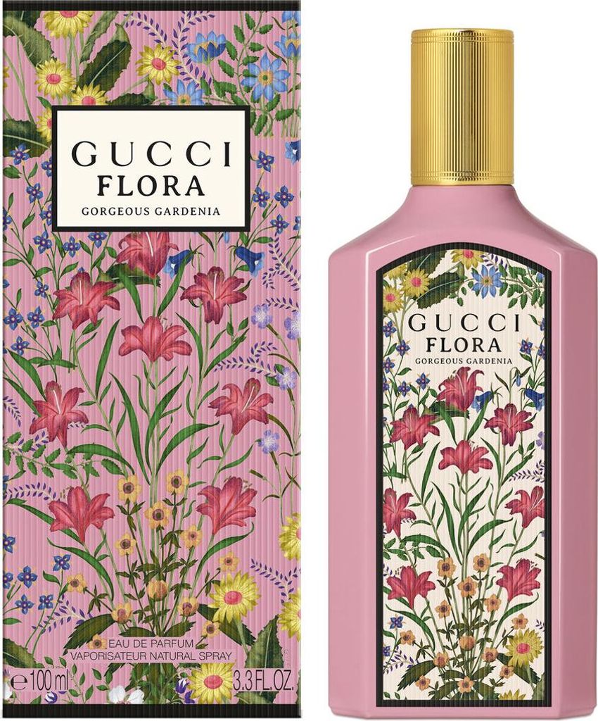 Damenparfüm Gucci Flora Gorgeous Gardenia EDP EDT 100 ml Produktbild 