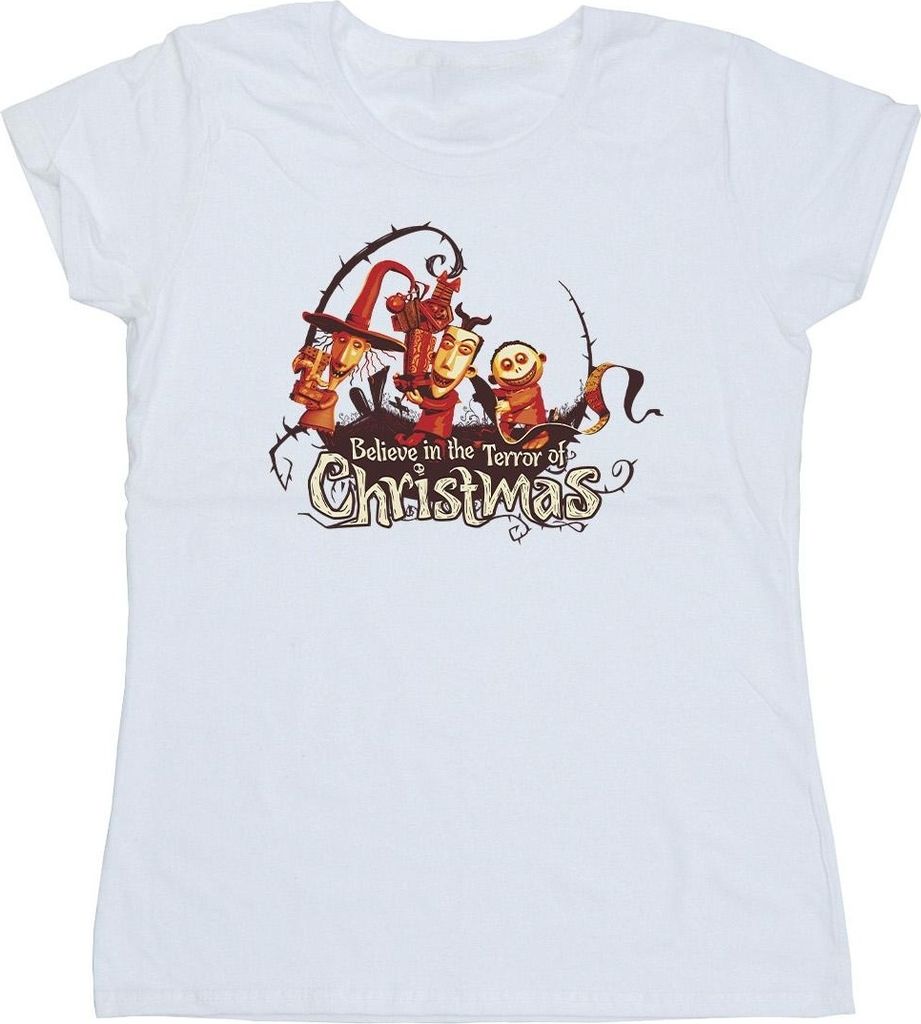 Disney - "The Nightmare Before Christmas" T-Shirt für Damen BI35801 (L) (Weiß)
