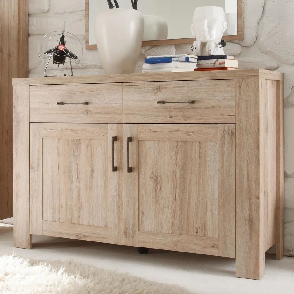 Sideboard Lupo 127 cm Sanremo - Solution gain de place et rangement déco