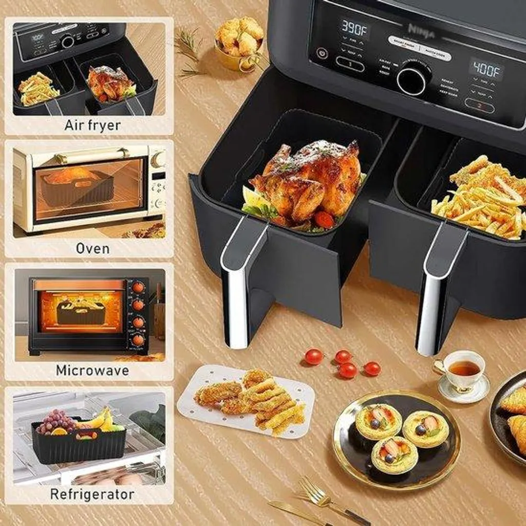 Pack Accessoires de Cuisson pour Friteuses Dual Air 8L, 9L et 10L