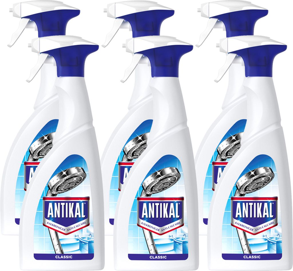 6x Antikal Entkalker Classic Spray, 6x 800ml Produktbild 