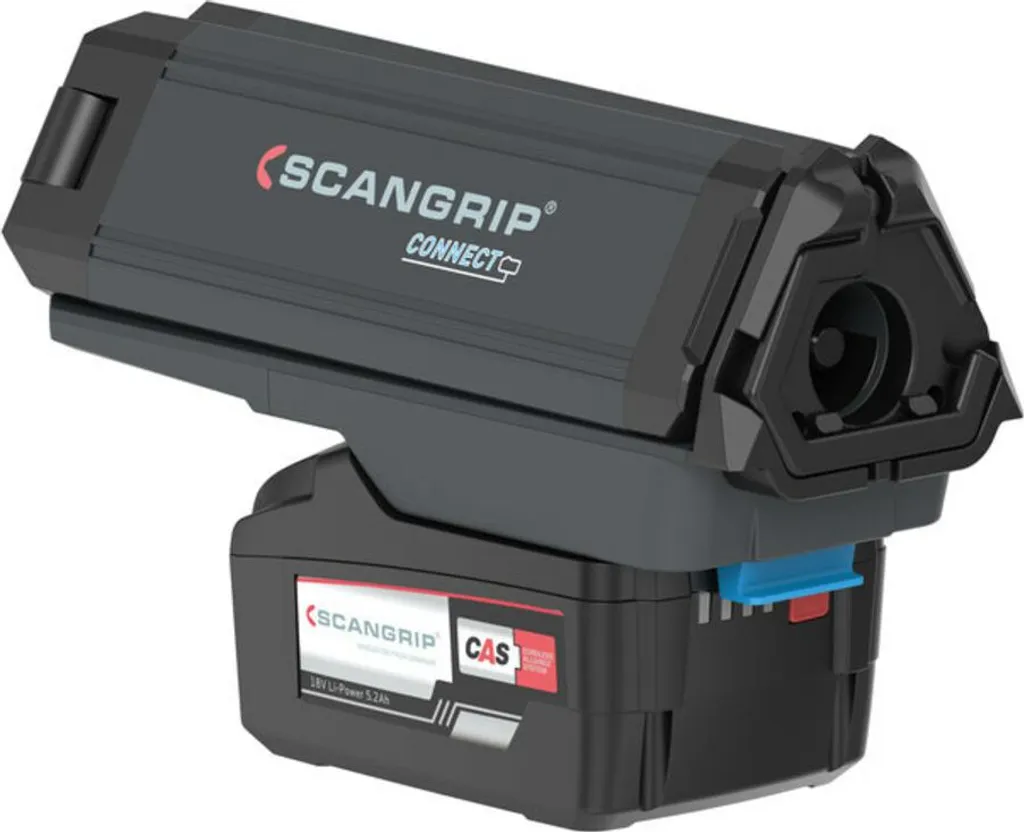 Projecteur de travail LED 2500 lm Scangrip Duo Connect flexible et robuste