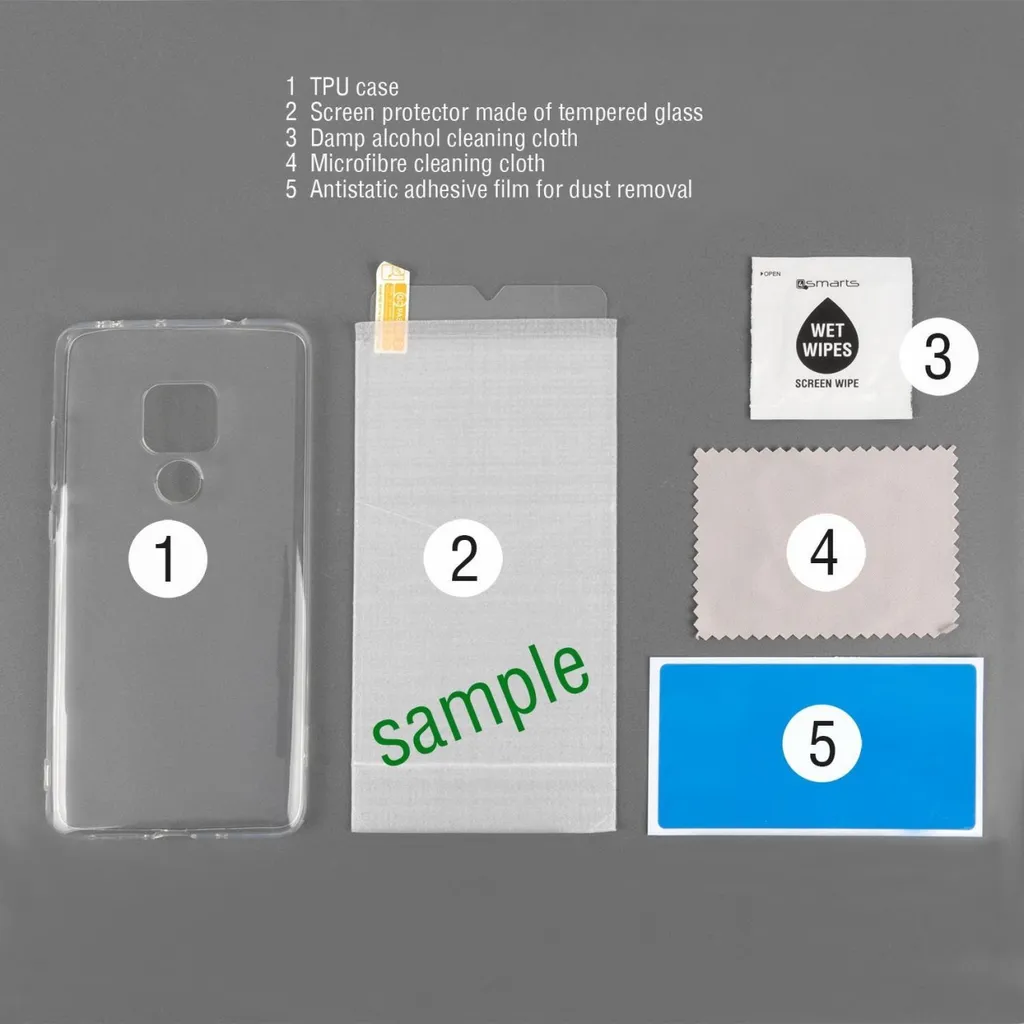 Cover Invisibile iPhone 7/8/SE 4smarts | Kit Protezione Totale 360° - 7