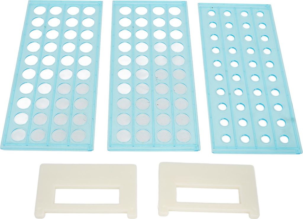 40 Slots Roller Flaschenhalter DIY Vertikale Anzeige Einfache Installation Acryl Lippenstift zum Sprühen