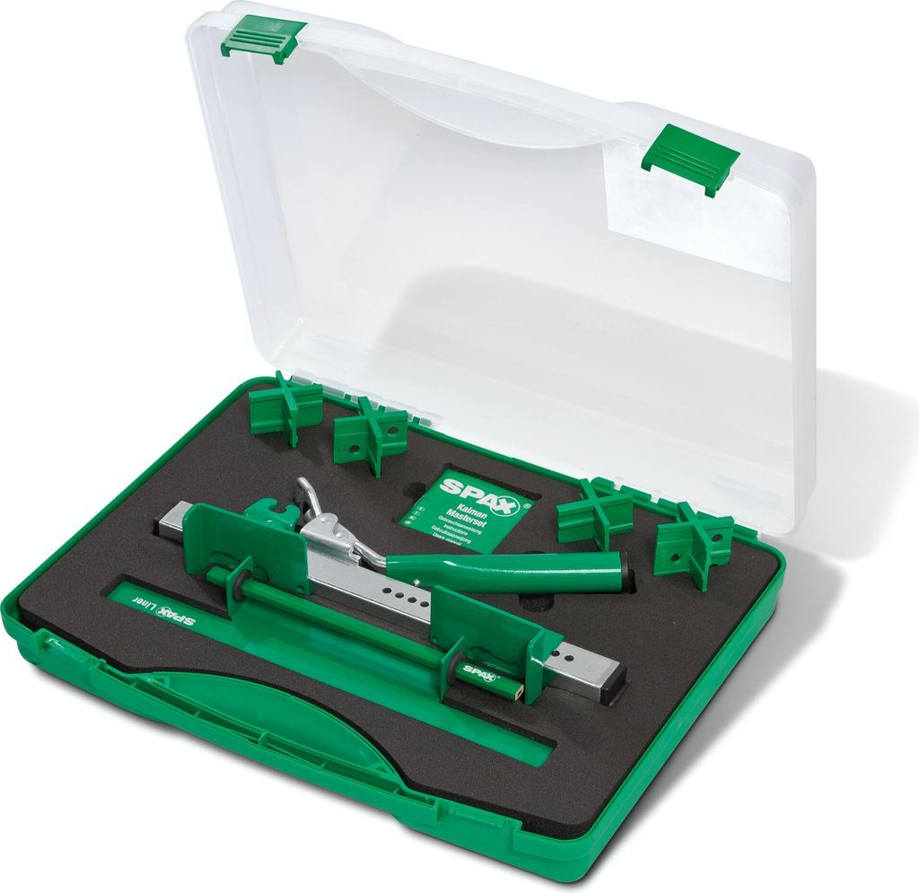 Spax Brettrichter Set Kaiman Pro für Terrassenbau, 6 teilig Produktbild 1