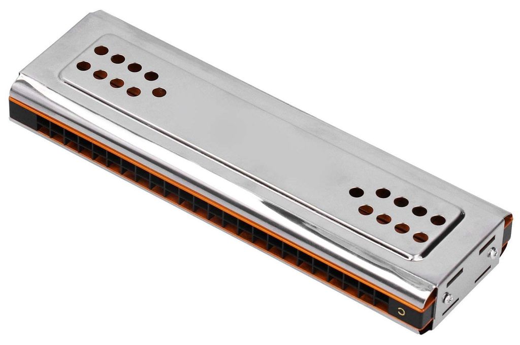 Mondharmonica 24-gaats C/G - Dubbelzijdige Tremolo - Voor Productafbeelding 