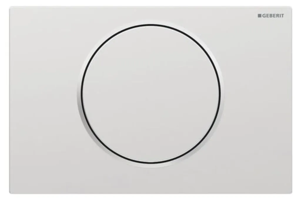 Plaque de commande WC Sigma10 Geberit ronde chromé mat 115.758.JQ.5