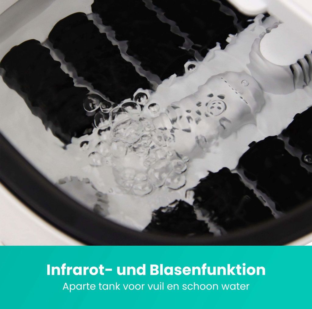 Niceey Fußsprudelbad XXL, Fußmassagegerät mit Produktbild 5