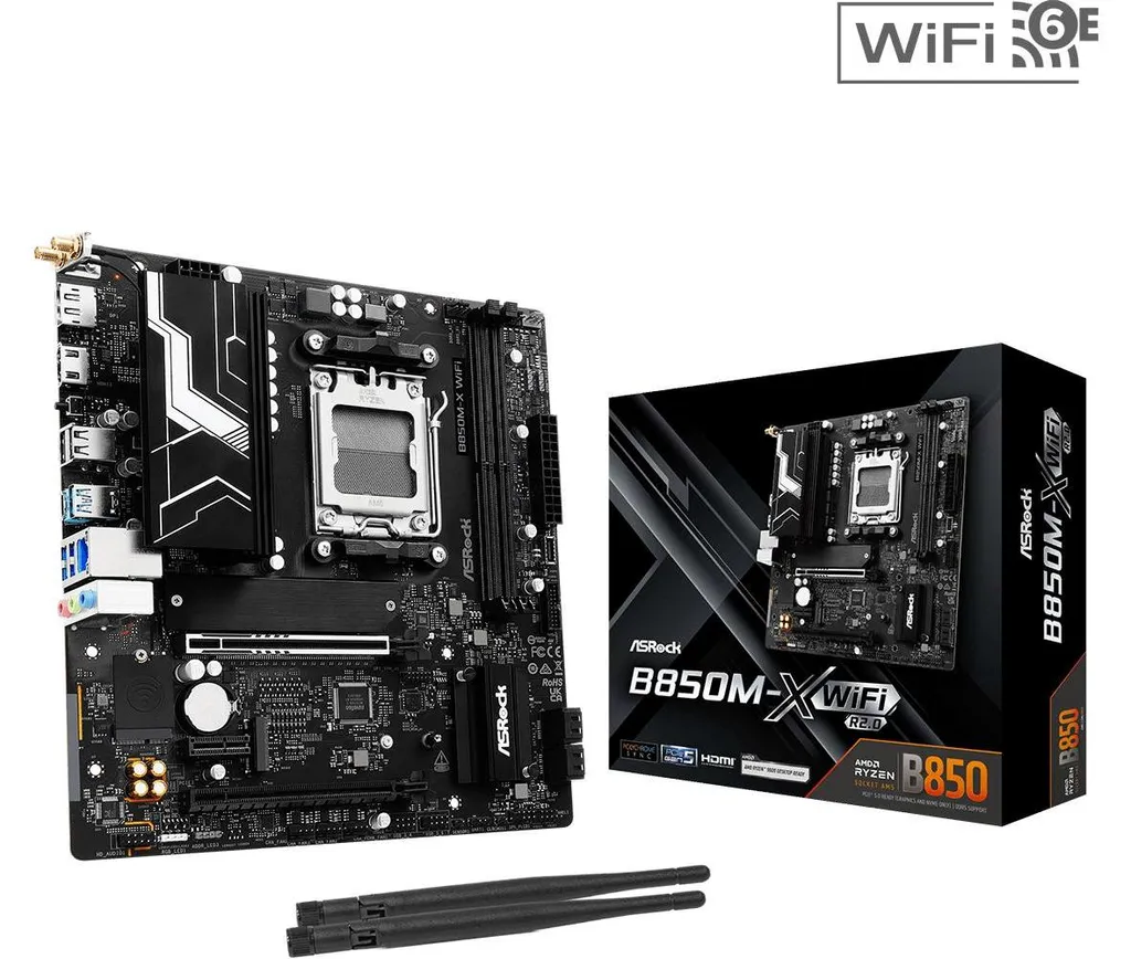 ASROCK B850M-X WiFi R2.0 : Carte Mère AM5 DDR5 Performante pour PC