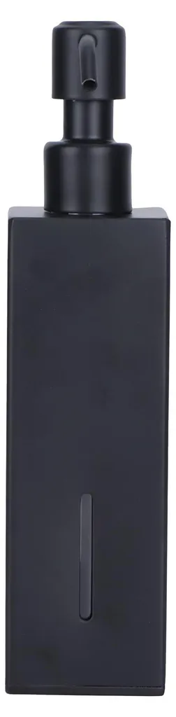 Distributeur savon noir 200 ml en acier inox 304 pour douche élégante