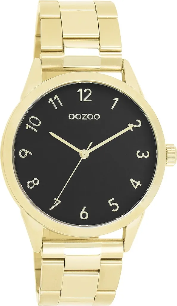 Oozoo Orologio da polso in oro Orologi da donna-uomo analogici- UOC11427