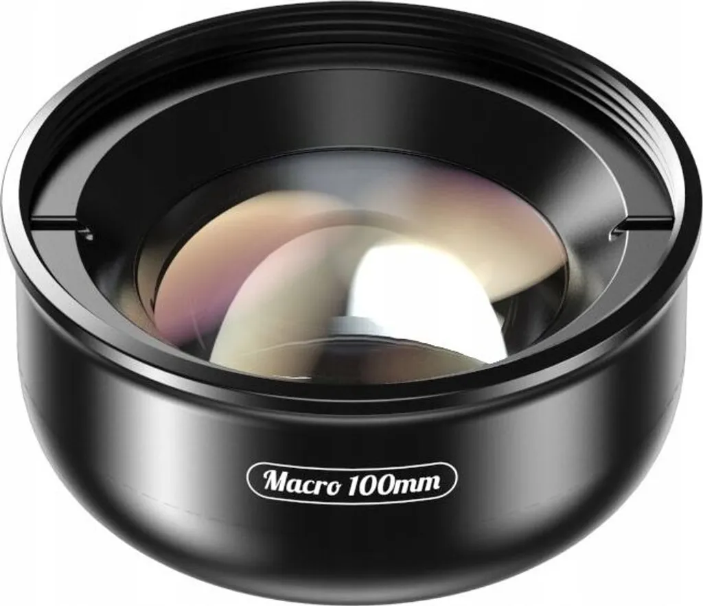 Objectif macro 100mm smartphone HD Apexel APL-HB100FL23 éclairage LED