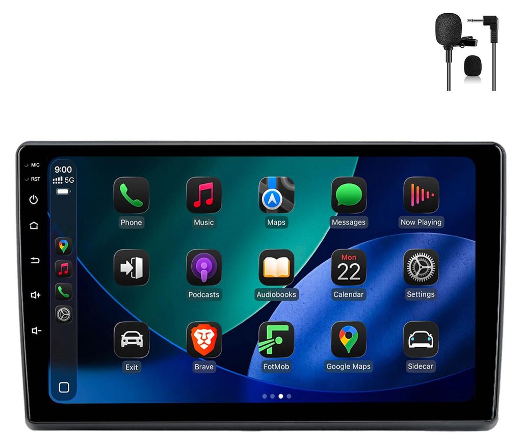 Android Autoradio 9 Zoll 128GB für Fiat Ducato, Citroen Produktbild 