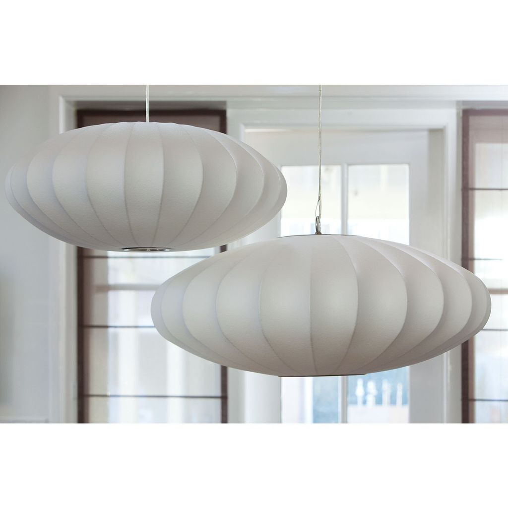 Japandi hanglamp Fay Ø 70cm wit Productafbeelding 