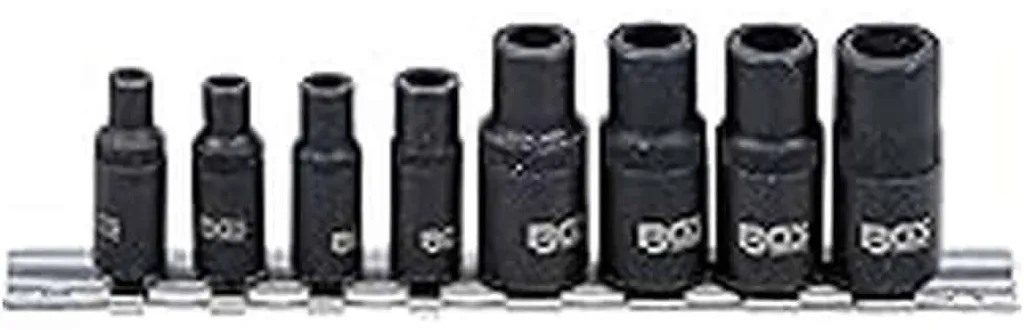 Coffret de Douilles Magnétiques pour Tarauds de 6,3 à 10 mm - 8 Pièces