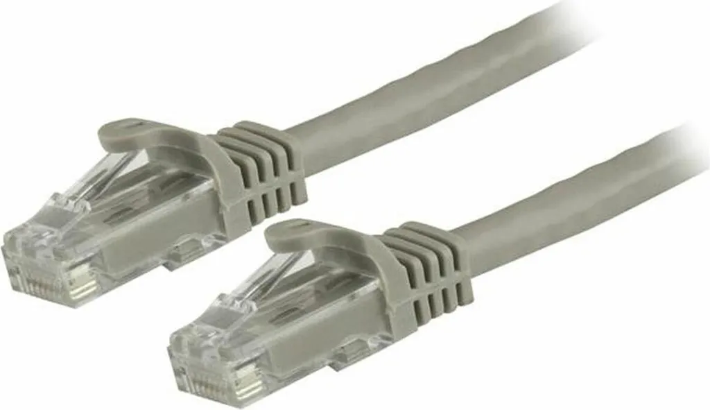 Cavo di Rete Rigido UTP Cat 6 StarTech 1,5m N6PATC150CMGR Grigio