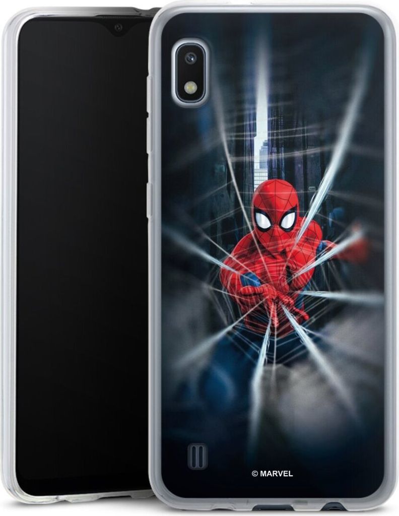 DeinDesign Handyhülle für Samsung Galaxy A10 Silikon Hülle Case Smartphone Schutzhülle Kinofilm Marvel Spider-Man