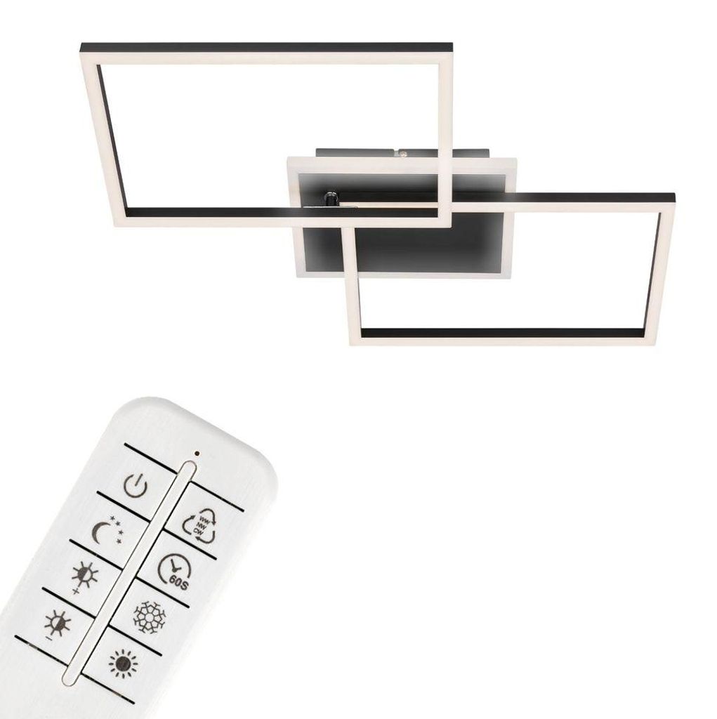 LED Deckenleuchte CCT Dimmbar Fernbedienung Timer 40W Produktbild 