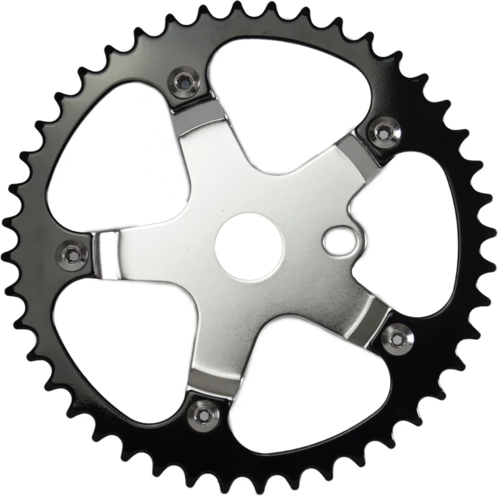 Couronne de pédalier déportée Classic Cycle pour vélo de type Cruiser
