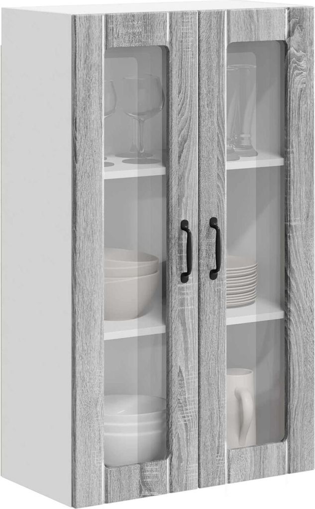Küchenwandschrank Graues Sonoma 60 x 31 x 100 cm Holzwerkstoff