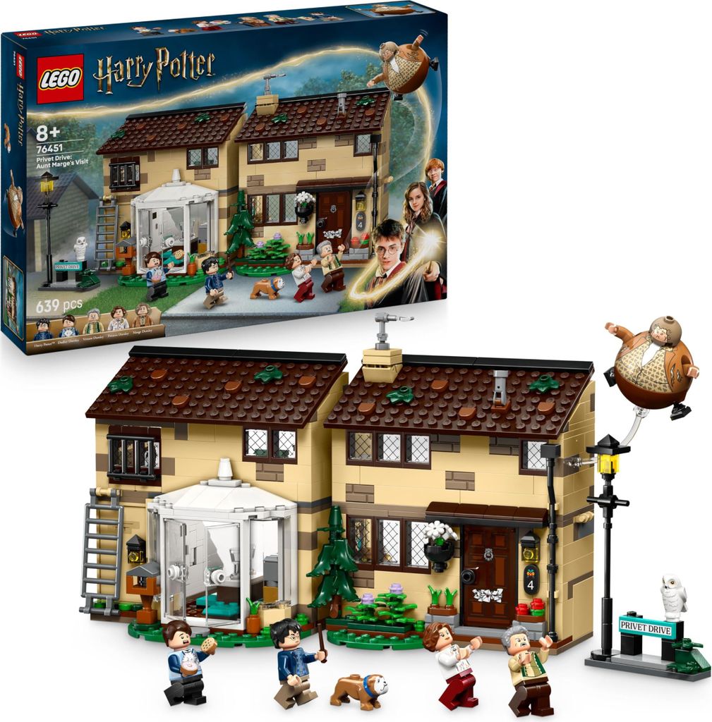 Lego HP Privet Drive: la visita di zia Magda Immagine del prodotto 