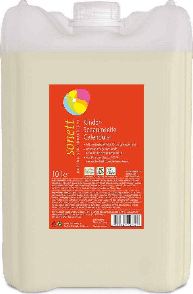 Sonett Kinder-Schaumseife Calendula 10 Liter