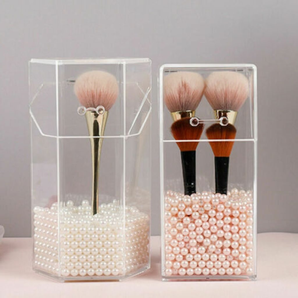 Tisch Kosmetik Organizer Make-up Pinsel Behälter Desktop Aufbewahrungsbox Halter 