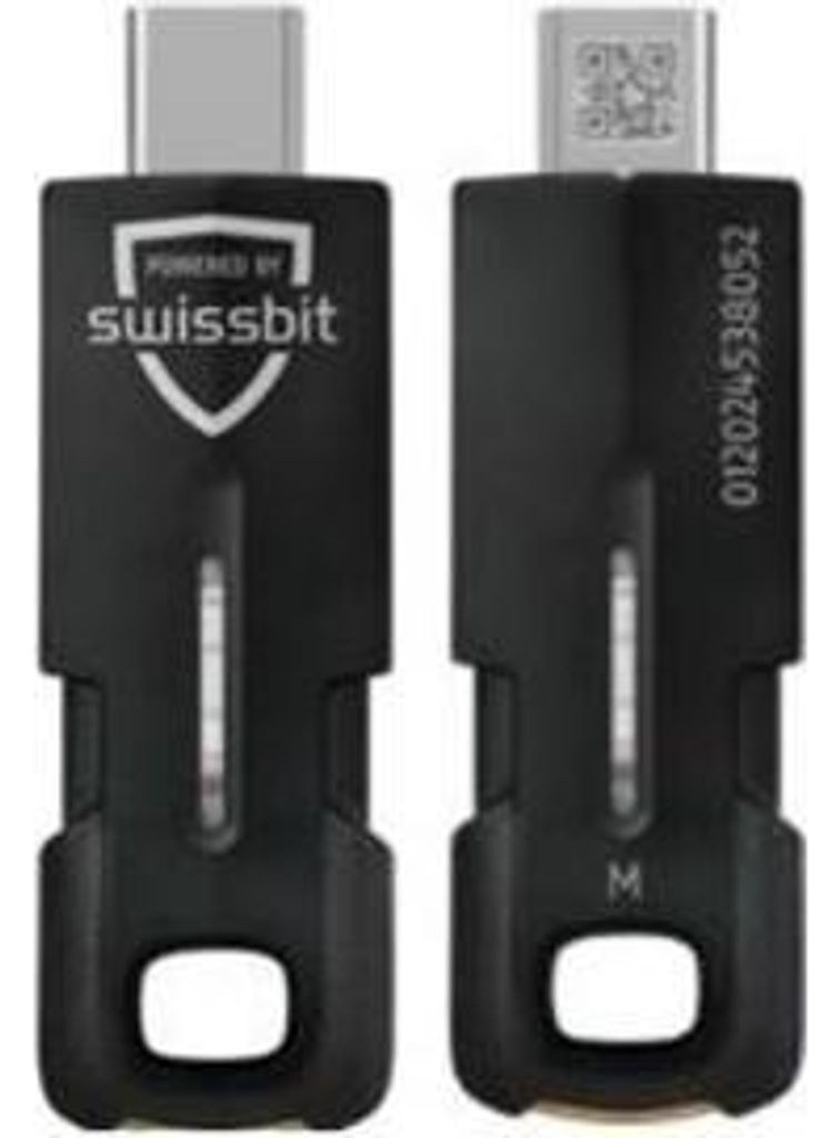 Swissbit iShield Key 2 FIDO2 MIFARE Security Key USB-C + Produktbild 