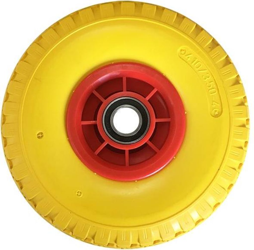 260 mmPoliuretanoVollgummi Ersatzrad (3,50-4) Ersatzreifen Immagine del prodotto 