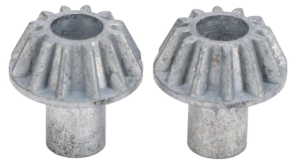 2 Stücke RC Auto Metall Kegelrad Zinklegierung 12 T Ersatzteile für WLtoys 124008 124010 Autos
